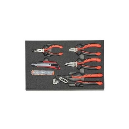 Holex 4 Pc Pliers Set in Foam 954275 4